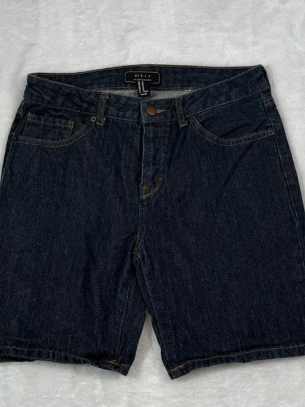 21‎ Men Blue Denim Shorts Size 29